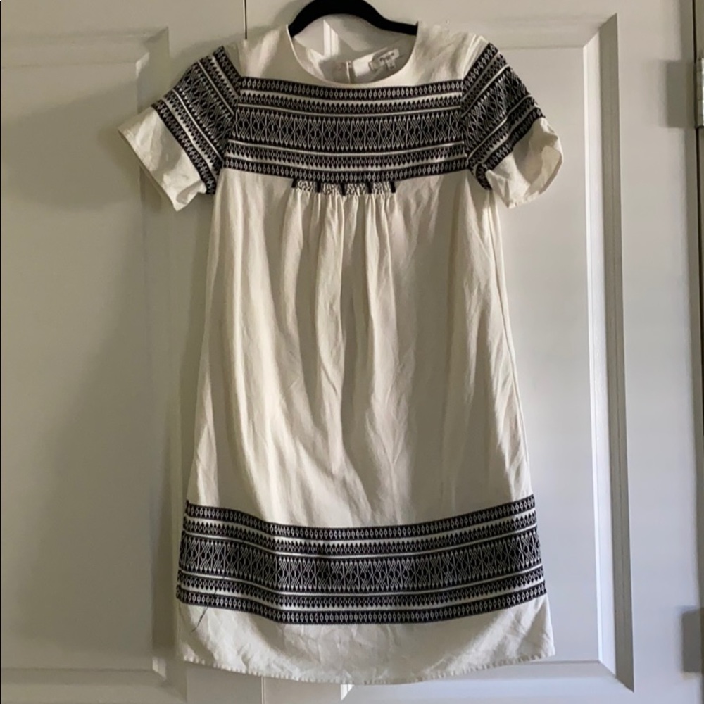 Madewell embroidered dress